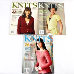 Lot Of 3 Interweave Knits Magazines 2007 Winter Spring Summer