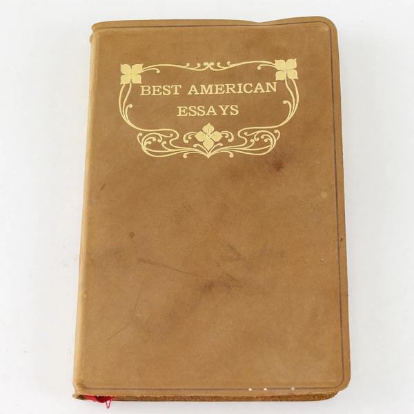 Best American Essays John R. Howard 1910 Vintage Leather Book Crowell