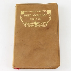 Best American Essays John R. Howard 1910 Vintage Leather Book Crowell