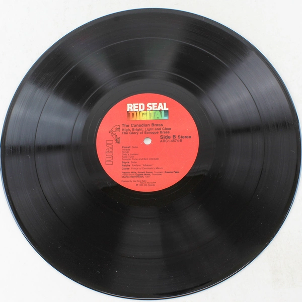 The Canadian Brass High Bright Light & Clear Vinyl LP Record ARC14574 1983