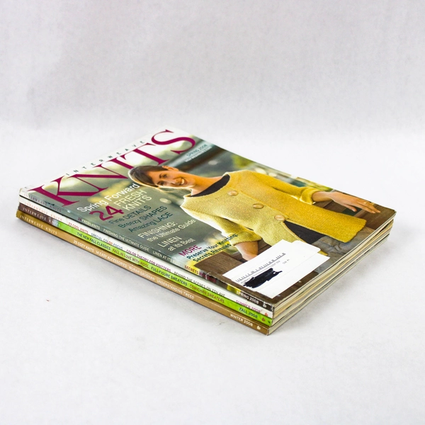 Lot Of 4 Interweave Knits Magazines 2008 Spring Summer Fall Winter