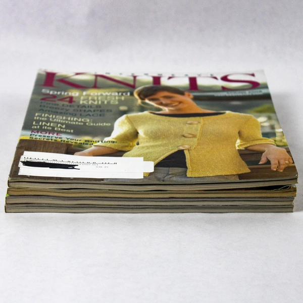 Lot Of 4 Interweave Knits Magazines 2008 Spring Summer Fall Winter