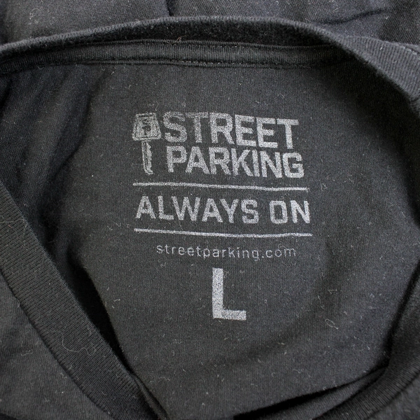 Street Parking Bro Sessions Always On Black Short Sleeve T-Shirt Men's Size L