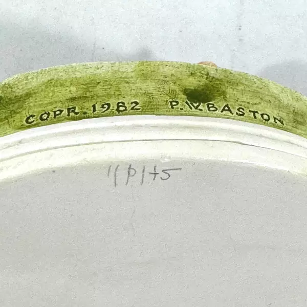 1982 Sebastian Miniature "America Remembers Family Fishing" Figurine 4" Tall