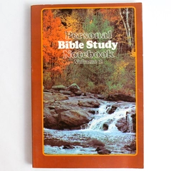 Personal Bible Study Notebook Vol. 2 John C. Stouter 1976 Paperback