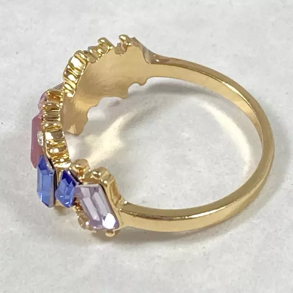 Women's Size 8.25 Multi Color Gemstone Ring