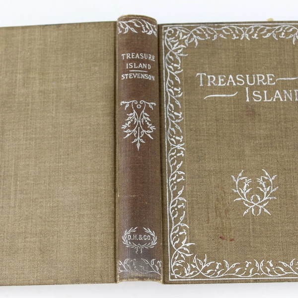 Treasure Island Robert Louis Stevenson No Date Hardcover Donohue HenneBerry & Co