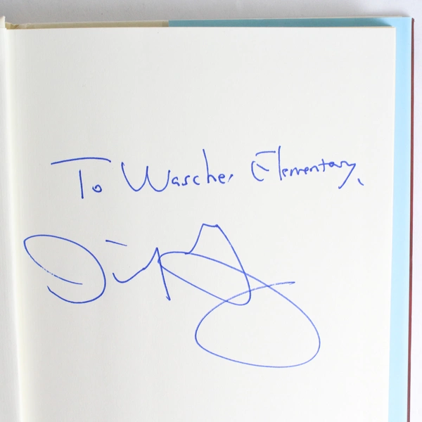 Signed Copy of A Tugging String by David T. Greenberg 2008 First Edition HC