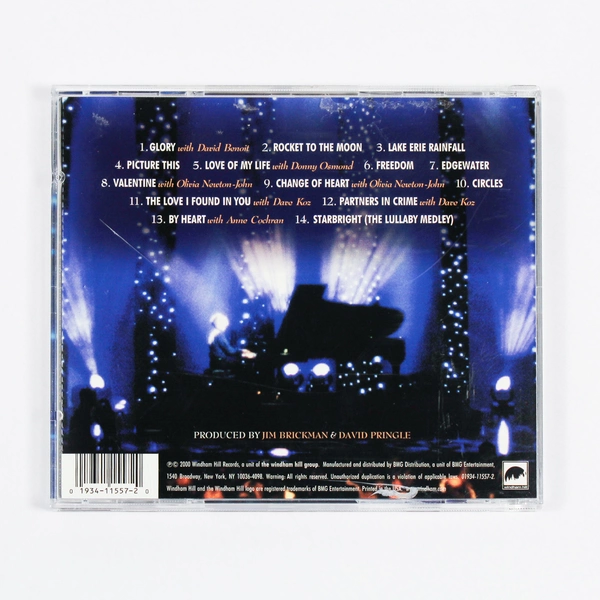 My Romance An Evening With Jim Brickman CD 2000 Windham Hill - Pre-Owned