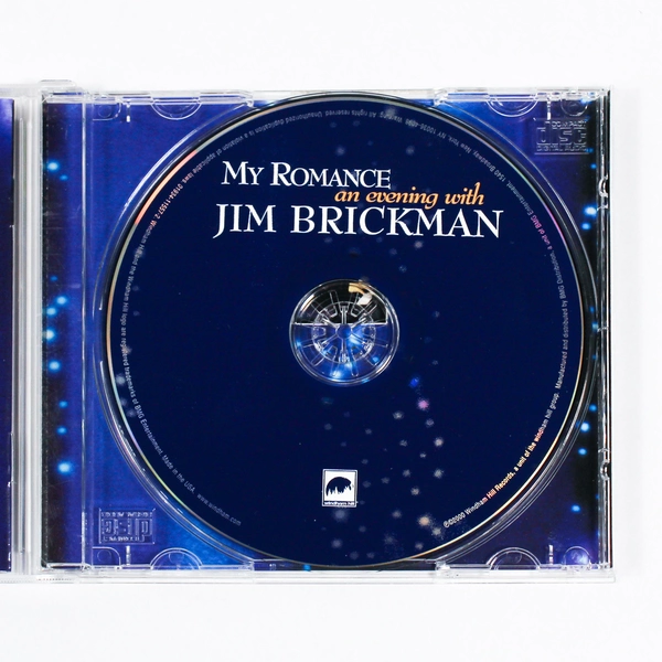 My Romance An Evening With Jim Brickman CD 2000 Windham Hill - Pre-Owned