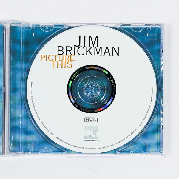 Jim Brickman Picture This CD 1997 Windham Hill Instrumental Music Good Condition