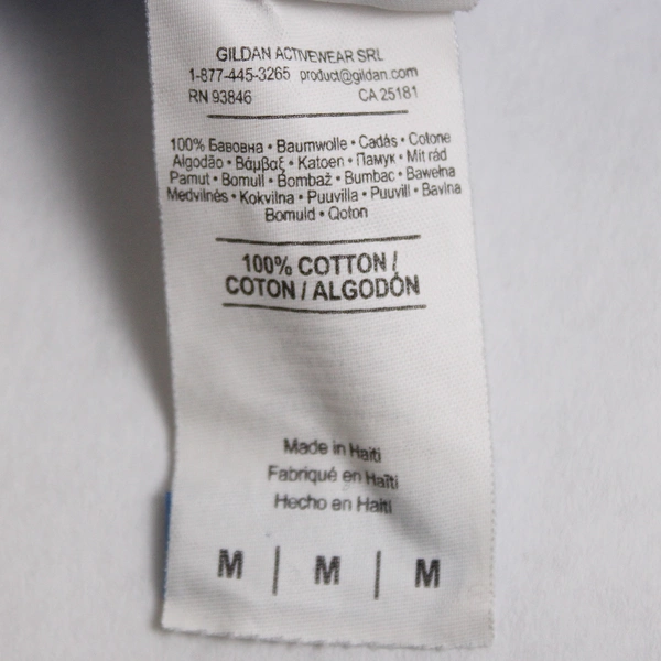 Gildan Wings & Wave Waterpark Light Blue Short Sleeve T-Shirt Size M