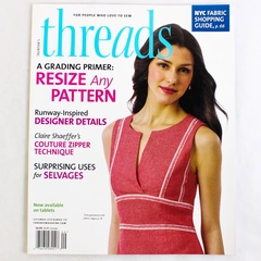 Threads Magazine For People Who Love to Sew September 2014