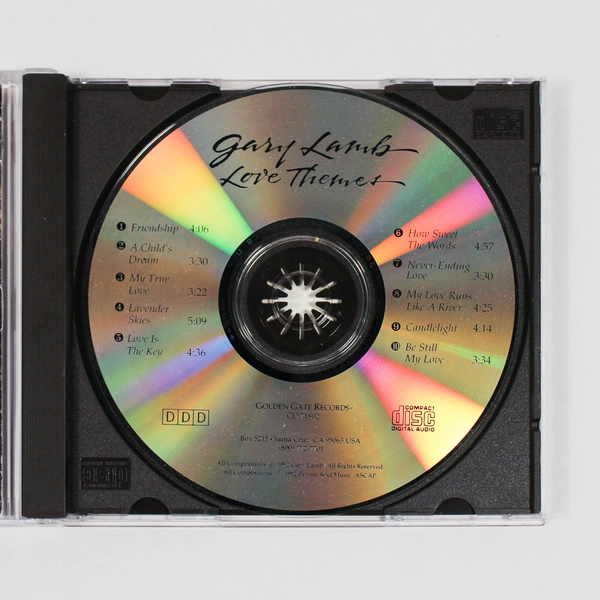 Gary Lamb Love Themes CD 1992 Classical Instrumental - Good Condition