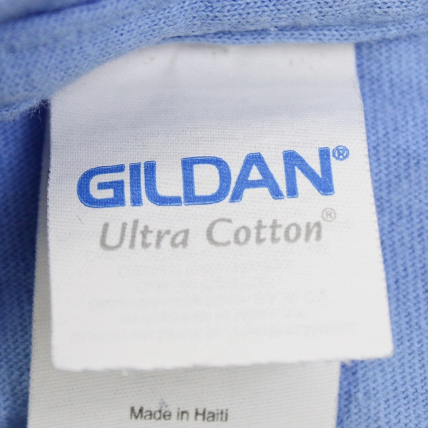 Gildan Wings & Wave Waterpark Blue/White Short Sleeve T-Shirt Size M