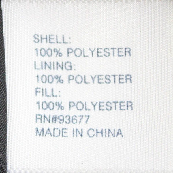 St. John's Bay Black Hooded Puffer Jacket Women's Size Large