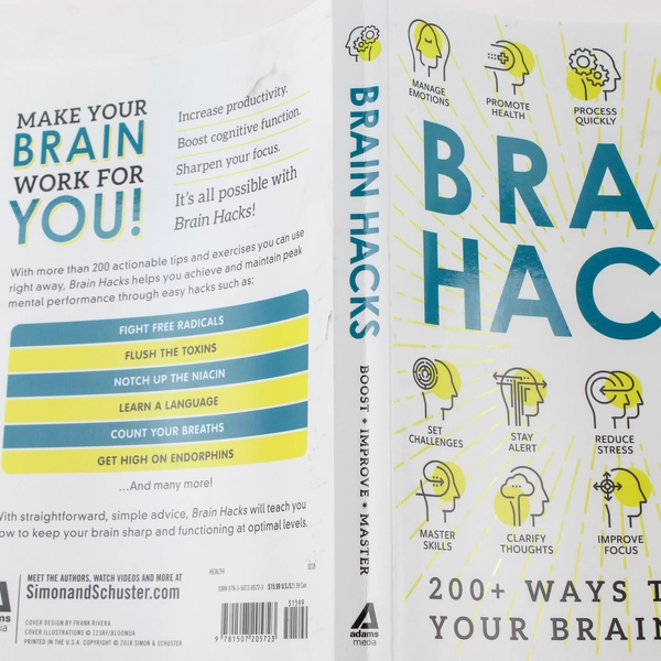Brain Hacks by Adams Media 2018 PB - Manage Emotions & Unlock Creativity