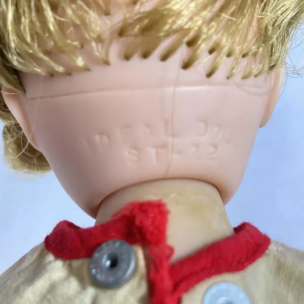 Vintage Ideal Toys Shirley Temple 12 Inch Doll with Sleepy Eyes Teeth ST-12