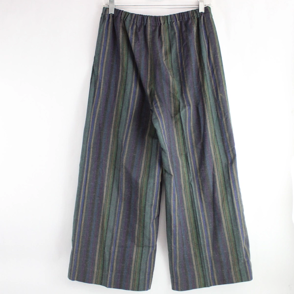 Handmade Multicolor Striped 2-Piece Suit Women's Size Medium DIY Costume