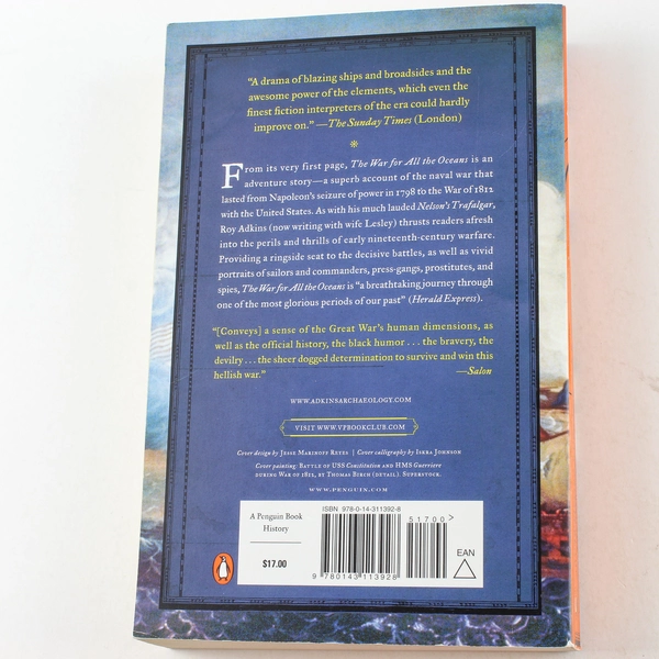 The War for All the Oceans Lesley Adkins Roy Adkins 2008 Penguin Paperback