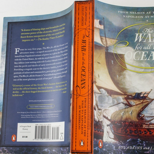The War for All the Oceans Lesley Adkins Roy Adkins 2008 Penguin Paperback