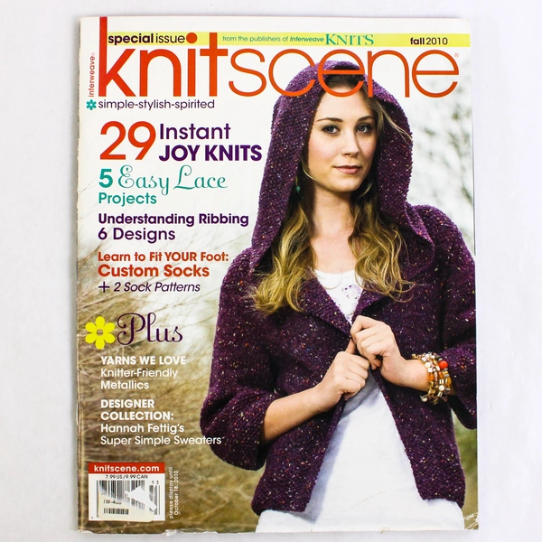 Knitscene Magazine Special Issue From Publishers Of Interweave Knits Fall 2010