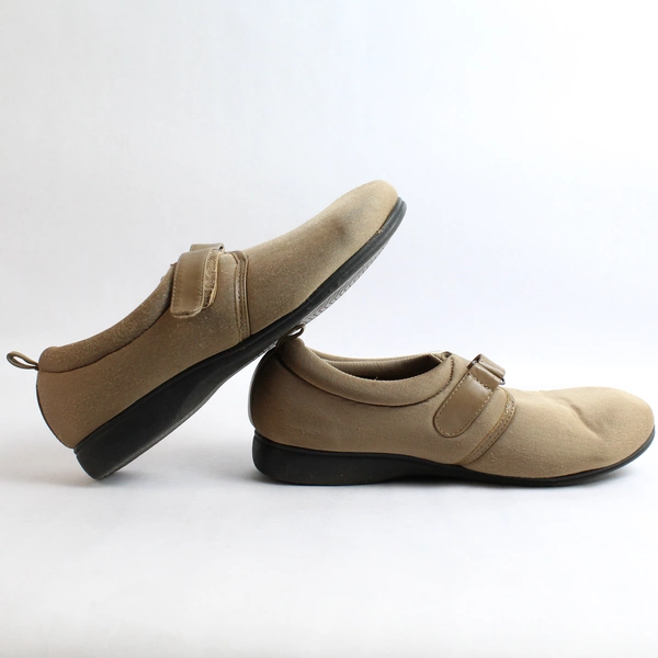 Angel Steps Beige Diabetic Comfort Shoes Women's US Size 9.5 WW