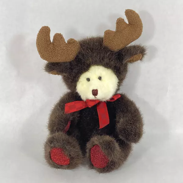 Russ Berrie Broose Moose Teddy Bear 12 Inch Plush Toy 