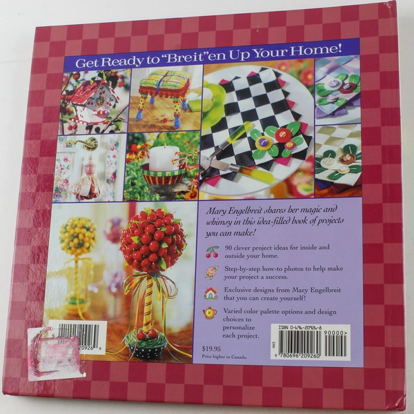 Mary Engelbreit Crafts to Decorate Your Home 1999 Hardcover Book