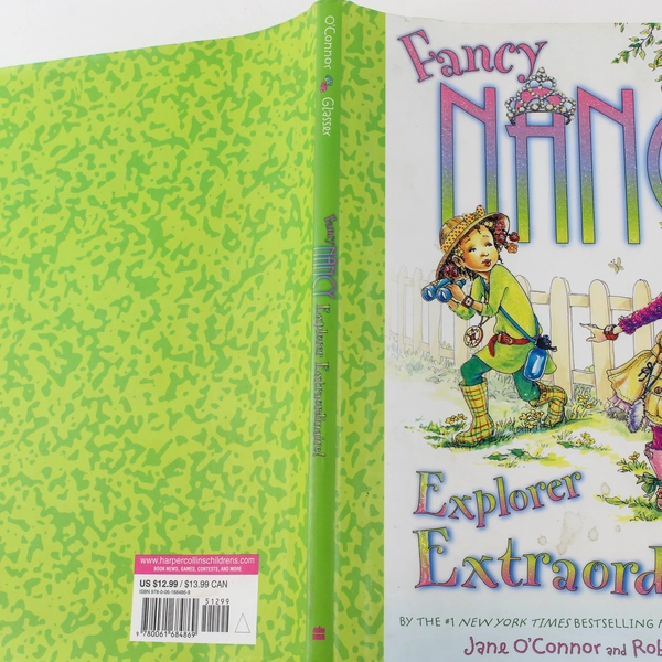 Fancy Nancy Explorer Extraordinaire by Jane O'Connor 2009 HC Kids Book
