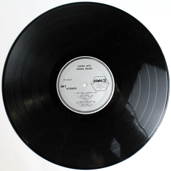 Super Hits By King's Road Pickwick Records 1970's Vinyl Records