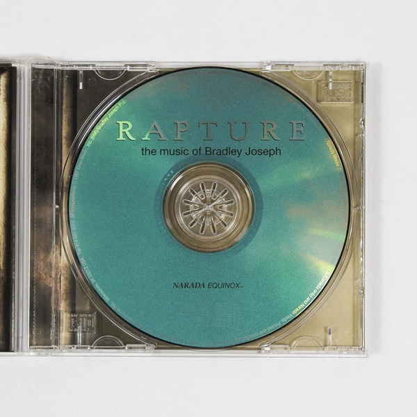 Rapture The Music of Bradley Joseph CD 1997 Narada Media Promo Good Condition