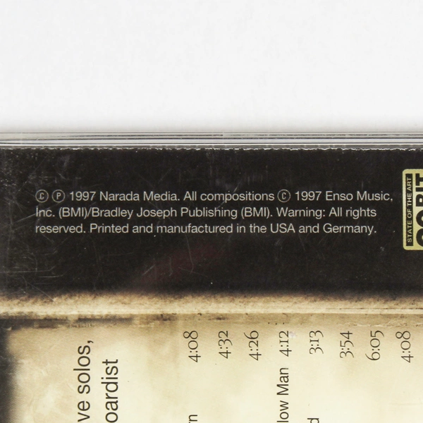 Rapture The Music of Bradley Joseph CD 1997 Narada Media Promo Good Condition