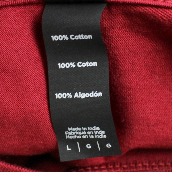 District McMinnville Wine + Fine Classic Les Schwab Red T-Shirt Size L