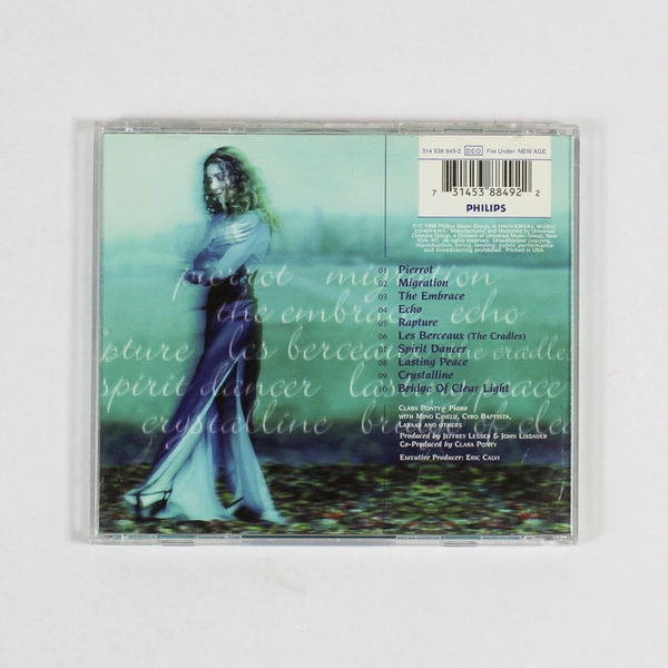 Clara Ponty The Embrace CD 1999 Philips Easy Listening New Age - Pre-Owned