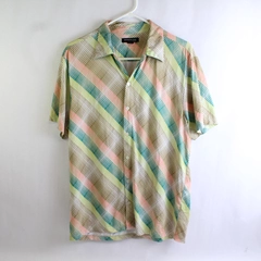 Kenneth Cole Multicolor Button-Up Shirt Men's Size Medium