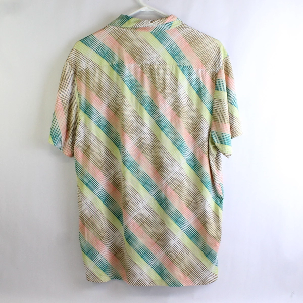 Kenneth Cole Multicolor Button-Up Shirt Men's Size Medium