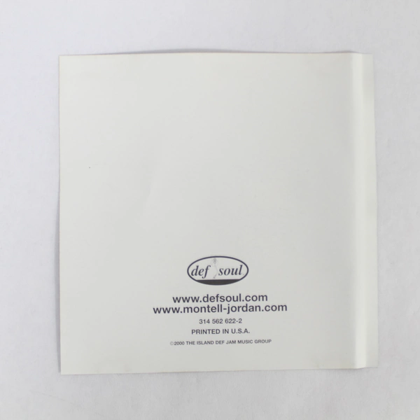 Montell Jordan Get It On Tonite CD 2000 Def Soul Hip Hop Soul - Pre-owned