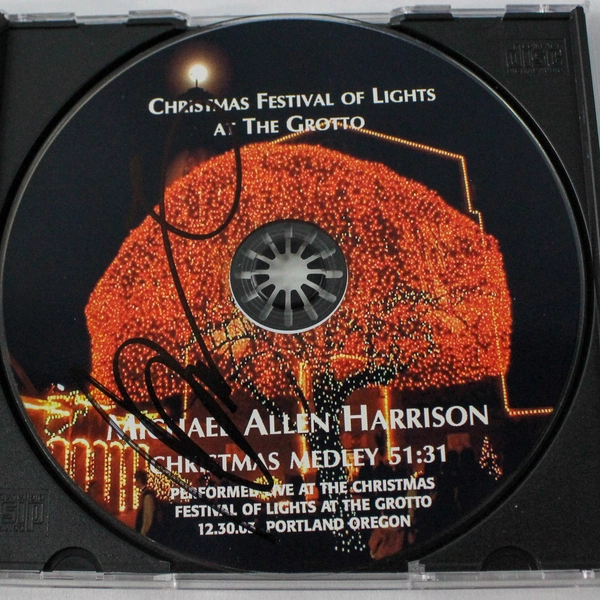 Michael Allen Harrison Signed CD - Piano Solo Christmas Festival 2005