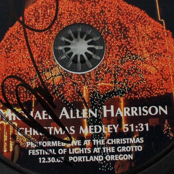 Michael Allen Harrison Signed CD - Piano Solo Christmas Festival 2005