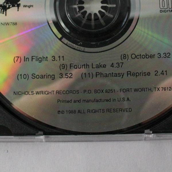 Danny Wright Phantasys CD 1988 Unofficial Release - Good Condition