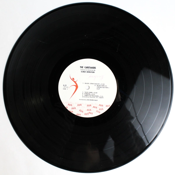 The Caretakers Soundtrack By Elmer Bernstein Published By Ava Records 1963