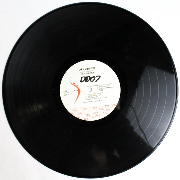 The Caretakers Soundtrack By Elmer Bernstein Published By Ava Records 1963