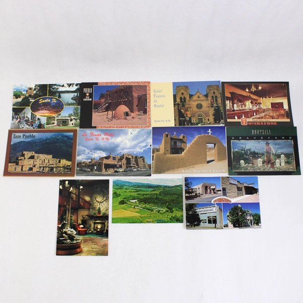 Lot of 23 Western and Southwestern United States Souvenir Postcards