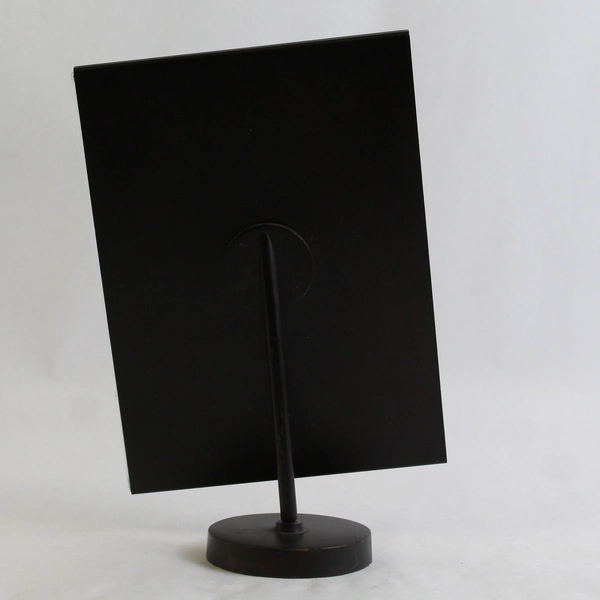 Wrought Iron And Glass Pedestal Photo Frame For 8 x 6 Photo