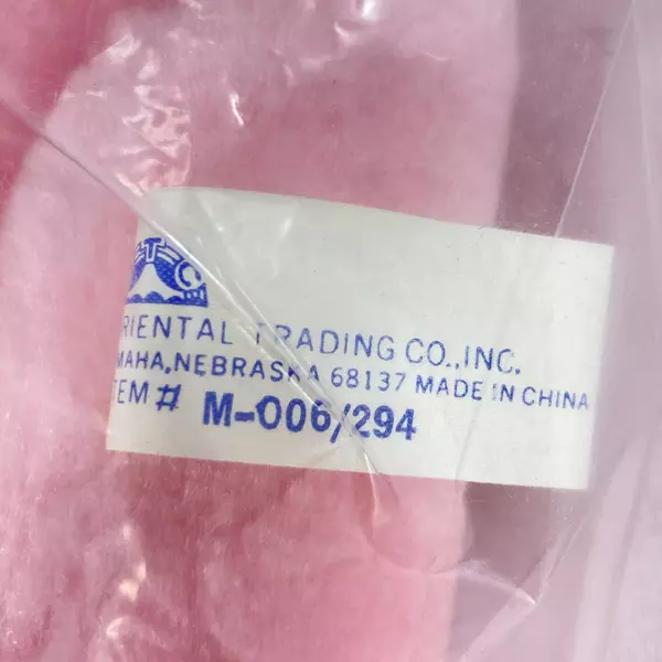 Oriental Trading Company Pink Teddy Bear 10.5 Inch