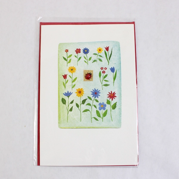 Lot of 3 Textured 3-Dimentional Thank You Cards