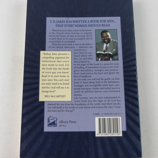 Loose That Man Let Him Go by T.D. Jakes 1995 Paperback Good Condition