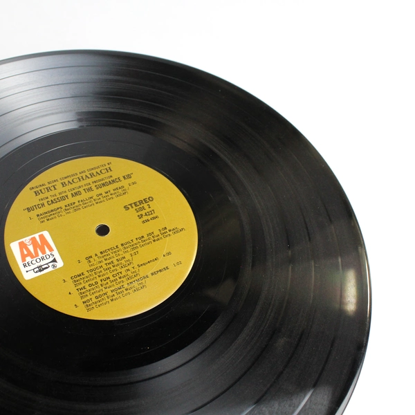 Burt Bacharach's Butch Cassidy and The Sundance Kid Vinyl Record By A&M Records