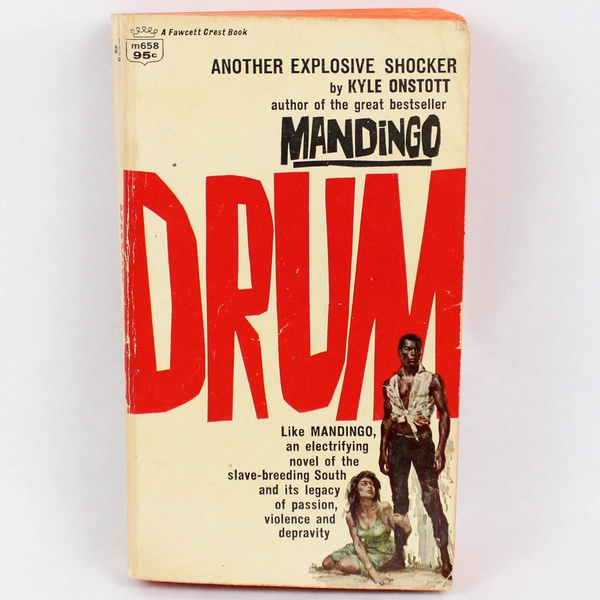Vintage Drum by Kyle Onstott 1967 Paperback Fawcett Crest
